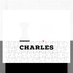 I Love Charles  Rectangular Jigsaw Puzzl by ilovewhateva