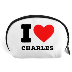 I Love Charles  Accessory Pouch (large) by ilovewhateva