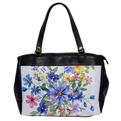 Flower Oversize Office Handbag by zappwaits