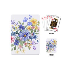 Flower Playing Cards Single Design (mini)