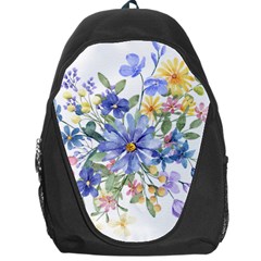 Flower Backpack Bag by zappwaits