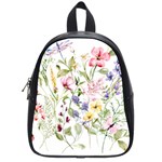 bunch of flowers School Bag (Small) Front