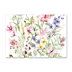 Bunch Of Flowers Crystal Sticker (a4) by zappwaits