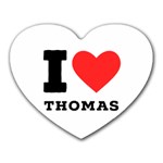 I love thomas Heart Mousepad Front