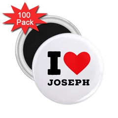 I Love Joseph 2 25  Magnets (100 Pack)  by ilovewhateva