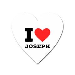 I Love Joseph Heart Magnet by ilovewhateva