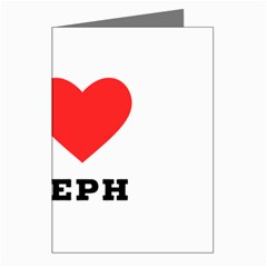 I Love Joseph Greeting Cards (pkg Of 8) by ilovewhateva