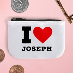 I Love Joseph Mini Coin Purse by ilovewhateva