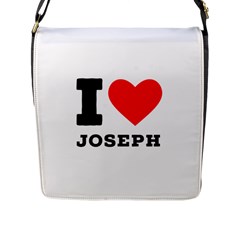 I Love Joseph Flap Closure Messenger Bag (l) by ilovewhateva