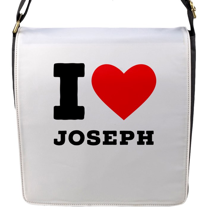 I love joseph Flap Closure Messenger Bag (S)