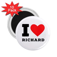 I Love Richard 2 25  Magnets (10 Pack)  by ilovewhateva