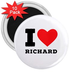 I Love Richard 3  Magnets (10 Pack)  by ilovewhateva