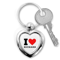 I Love Richard Key Chain (heart) by ilovewhateva