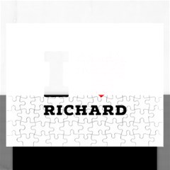 I Love Richard Rectangular Jigsaw Puzzl by ilovewhateva