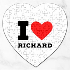 I Love Richard Jigsaw Puzzle (heart) by ilovewhateva