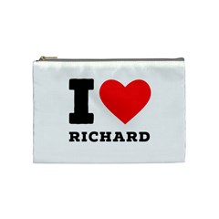 I Love Richard Cosmetic Bag (medium)