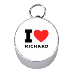 I Love Richard Mini Silver Compasses by ilovewhateva