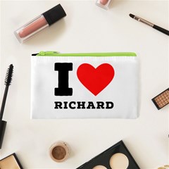 I Love Richard Cosmetic Bag (xs) by ilovewhateva