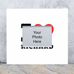 I Love Richard White Wall Photo Frame 5  X 7  by ilovewhateva