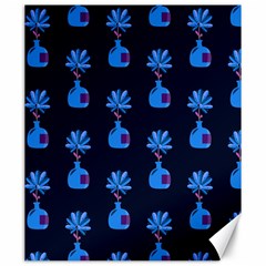 Flower Vase Pattern Canvas 20  X 24  by Ravend