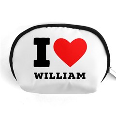 I Love William Accessory Pouch (medium) by ilovewhateva