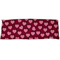 Pattern Pink Abstract Heart Love Body Pillow Case Dakimakura (Two Sides)