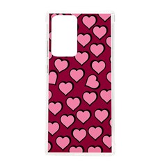 Pattern Pink Abstract Heart Love Samsung Galaxy Note 20 Ultra TPU UV Case