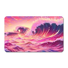 Wave Waves Ocean Sea Magnet (rectangular) by Ravend