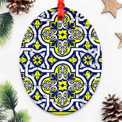 Tiles Panel Decorative Decoration Traditional Pattern Ornament (oval Filigree) by Ravend