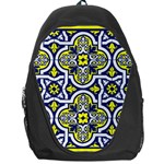 Tiles Panel Decorative Decoration Traditional Pattern Backpack Bag Front