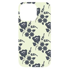 Flower Roses Rose Floral Flora Pattern Vintage Iphone 14 Pro Max Black Uv Print Case by Ravend