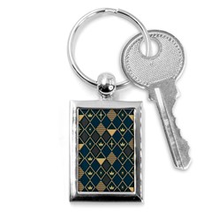 Background Non Seamless Pattern Key Chain (Rectangle)