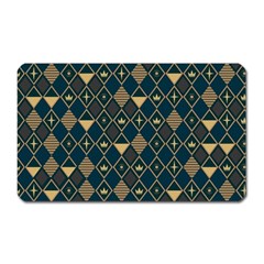 Background Non Seamless Pattern Magnet (Rectangular)