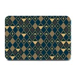 Background Non Seamless Pattern Plate Mats 18 x12  Plate Mat