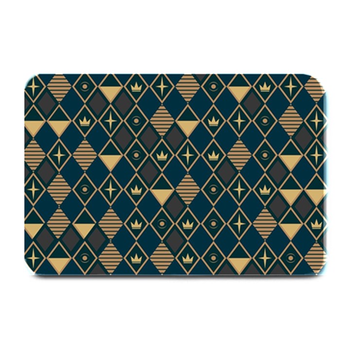 Background Non Seamless Pattern Plate Mats