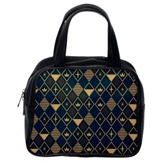 Background Non Seamless Pattern Classic Handbag (One Side)