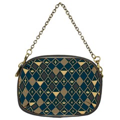 Background Non Seamless Pattern Chain Purse (One Side)