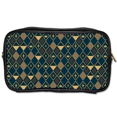 Background Non Seamless Pattern Toiletries Bag (Two Sides)