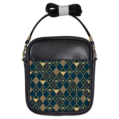 Background Non Seamless Pattern Girls Sling Bag