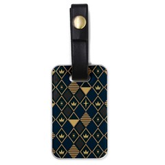 Background Non Seamless Pattern Luggage Tag (one side)