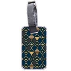 Background Non Seamless Pattern Luggage Tag (two sides)