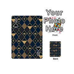 Background Non Seamless Pattern Playing Cards 54 Designs (Mini)