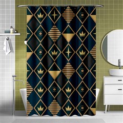 Background Non Seamless Pattern Shower Curtain 48  x 72  (Small) 