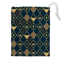 Background Non Seamless Pattern Drawstring Pouch (4XL)