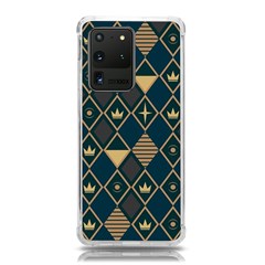 Background Non Seamless Pattern Samsung Galaxy S20 Ultra 6.9 Inch TPU UV Case