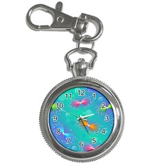 Non Seamless Pattern Blues Bright Key Chain Watches