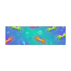 Non Seamless Pattern Blues Bright Sticker (Bumper)