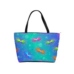 Non Seamless Pattern Blues Bright Classic Shoulder Handbag