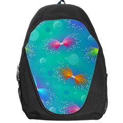 Non Seamless Pattern Blues Bright Backpack Bag