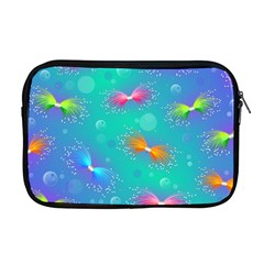 Non Seamless Pattern Blues Bright Apple MacBook Pro 17  Zipper Case